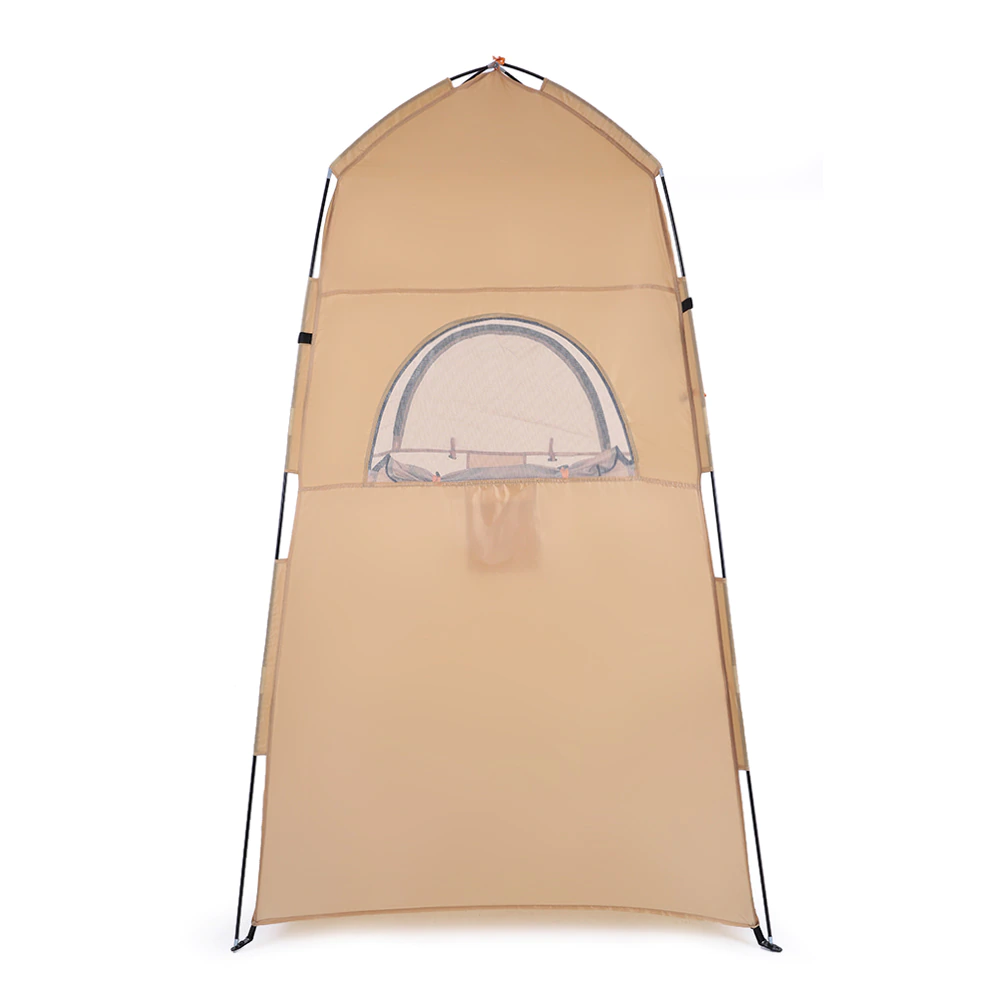 Cheap Goat Tents Portable Outdoor Camping Tent Shower Bath Changing Fitting Room Tent Shelter Camping Beach Privacy Toilet Camping Tent 2022   